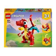 LEGO Creator 3 em 1 – Dragão Vermelho
