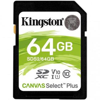 Kingston Canvas Select Plus SDXC 64GB UHS-I Classe 10