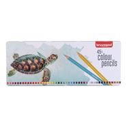 Caixa metálica de 45 cores Tartaruga multicolor
