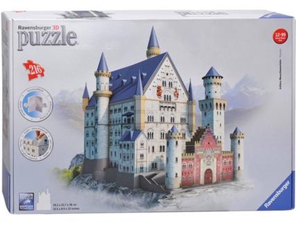 Puzzle 3D RAVENSBURGER Castelo de Neuschwanstein