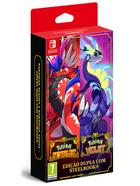 Conjunto 2 Jogos Nintendo Switch Pokémon Scarlet & Pokémon Violet
