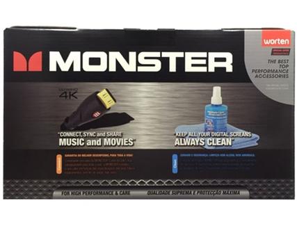 Pack TV MONSTER Cable & Clean