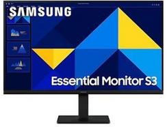 Monitor SAMSUNG Essential S3 27 – S30GD (27” – IPS – FULL HD – 5 ms – 100 Hz – Preto)