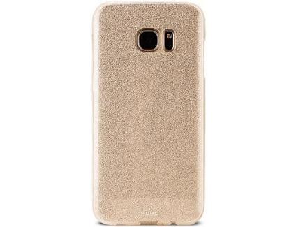 Capa PURO Shine Samsung Galaxy S7 Edge Dourado