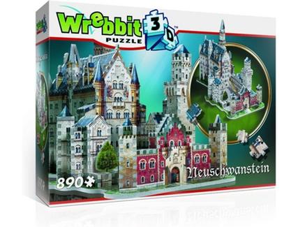 Puzzle 3D WREBBIT Castelo Neuschwanstein