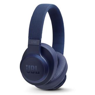 Auscultadores Bluetooth JBL LIVE 500 (On Ear – Microfone – Atende Chamadas – Azul)