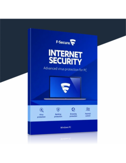 F-Secure Internet Security 3 PC’s | 1 Ano