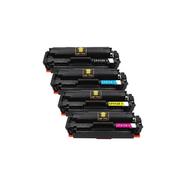 Pack 4 Toners Compatíveis HP CF410X / CF411X / CF412X / CF413X Quality