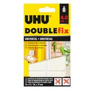 Pastilhas Fixação UHU Doublefix Universal – 16 tiras