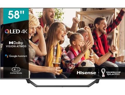 TV HISENSE 58A72GQ QLED 58” 4K Smart TV