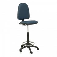 Cadeira de Escritório Alta PIQUERAS Y CRESPO Ayna Azul Marinho (Pele Sintética)