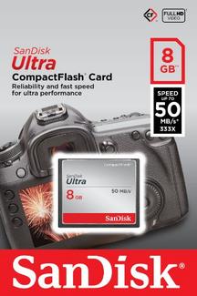 SanDisk Ultra CF 8GB 50MB/s SDCFHS-008G-G46