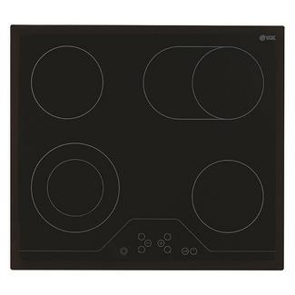 Placa de Vitrocerâmica VOX EBC 411DB (Elétrica – 59 cm – Preto)