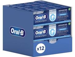 Pasta de Dentes ORAL-B Pro-Expert Advanced Science Limpeza Profunda (12 x 75 ml)