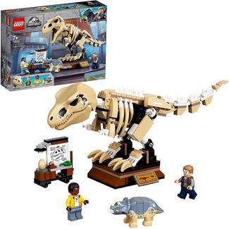 LEGO Exposição Jurássica Mundial de Dinossauros Fósseis T. rex