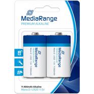 Pilhas alcalinas MediaRange Premium, Mono D|LR20|1.5V, Pacote 2