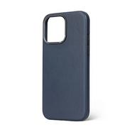 DECODED – Capa iPhone 15 Pro Max LEATHER BACK COVER Decoded azul