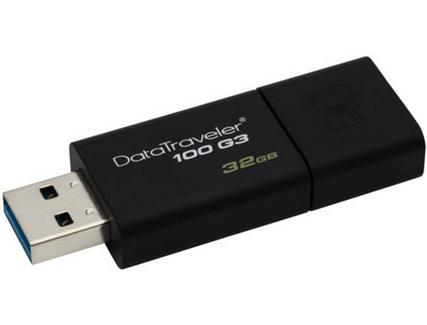 Pack 2 Pen USB 3.0 KINGSTON DataTraveler 100 G3 32 GB