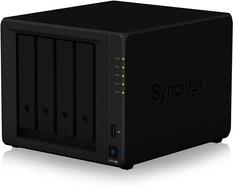 NAS Synology Disk Station DS920+ – 4 Baías – 2.0GHz-2.7GHz 4-core – 4GB RAM