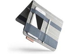 Capa para Portátil BEBLAU Fold 2-in-1 (15” – Cinzento e Azul)
