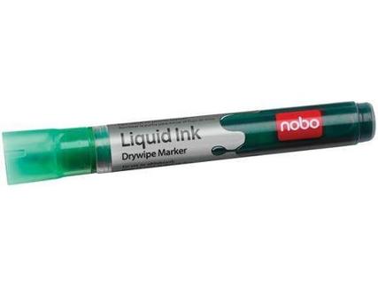Pack 12 Marcadores NOBO Liquid Ink Verde