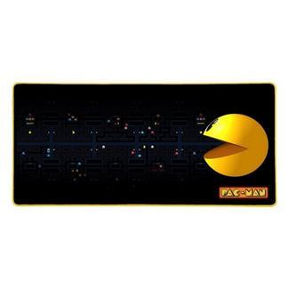 Tapete de Rato Pac-Man XXL – Preto e Amarelo