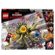 LEGO Marvel Confronto com Gargantos Kit de Construção com Doctor Strange Wong e America Chavez 8+ Anos