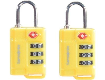 Cadeados com código TSA SAMSONITE em Amarelo