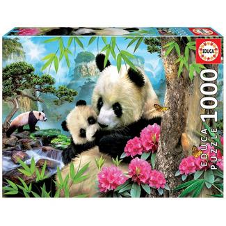 Puzzle Ursos Panda 1000 peças Educa