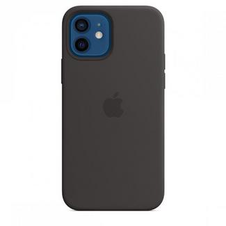 Capa Apple iPhone 12/12 Pro MagSafe Silicone – Preto