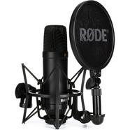 Rode NT1 KIT Microfone Condensador Cardioide de Grande Diafragma com Filtro de Choque e Filtro Pop