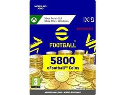 Cartão eFootball 5800 Coins (Formato Digital)