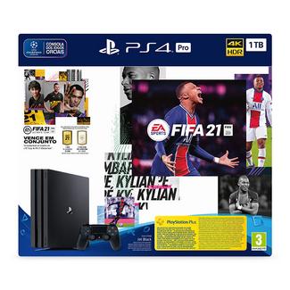 Consola PS4 Pro 1TB + FIFA 21
