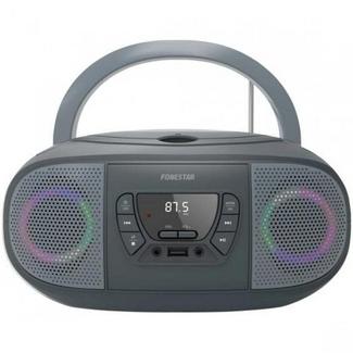 Rádio Boombox FONESTAR Boom Go (Cinzento – Digital – Bluetooth)