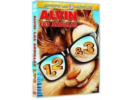 DVD Trilogia Alvin Y Las Ardillas (Edição em Espanhol)