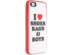 Capa BENJAMINS I love Shoes iPhone 5, 5s, SE Rosa