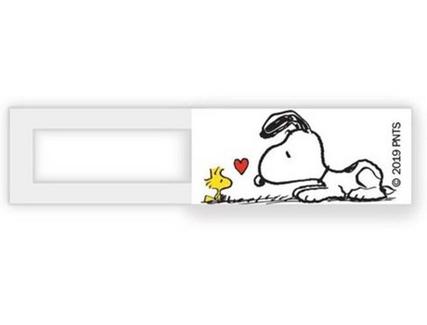 Adesivo Webcam ERT Snoopy (Branco)