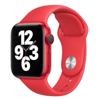 Bracelete desportiva (PRODUCT)RED para Apple Watch de 44 mm Vermelho