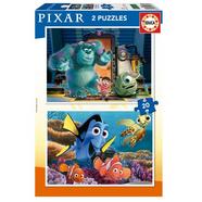 Educa Borrás – Puzzle 2×20 Disney Pixar (Finding Nemo + Monsters Inc.)