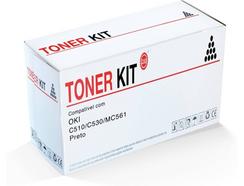 Toner TONER KIT OKI  C510/C530/MC561 Preto (ZZZOKC510BK)