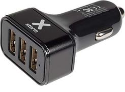Adaptador Auto XTORM AU013 (3 USB – Preto)