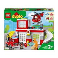 LEGO DUPLO Town Quartel dos Bombeiros e Helicóptero