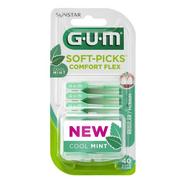 Gum – Soft-Picks Confort flex Menta – 40 uds. 40 unidades