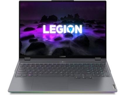 Portátil Gaming LENOVO Legion 7 16ACHg6 (AMD Ryzen 9 5900HX – NVIDIA GeForce RTX 3080 – RAM: 32 GB – 1 TB SSD – 16”)