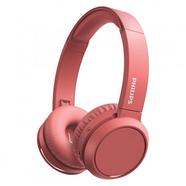 Auscultadores Bluetooth PHILIPS TAH4205RD (On Ear – Microfone – Vermelho)