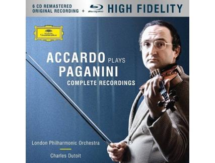 CD+ Blu-Ray Salvatore Accardo – Accardo Plays Paganini (The Complete Recordings)