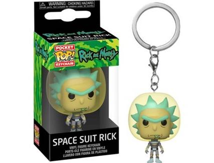 Porta-Chaves FUNKO Pop! Rick & Morty – Space Suit Rick