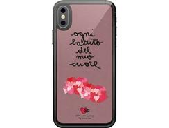 Capa SILVIA-TOSI Cuore iPhone XR Rosa