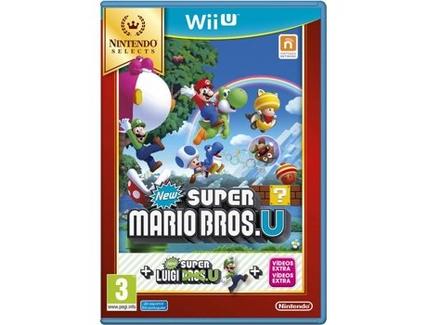 Jogo WII U Nintendo Selects: New Super Mario Bros U + New Super Luigi U