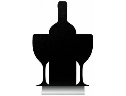 Quadro de Ardósia de Mesa SECURIT Vinho Preto